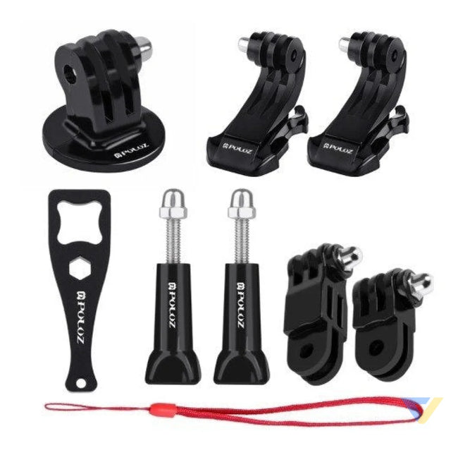 Puluz set of 20 accessories for sports cameras (including Osmo Action 5 Pro) PKT11 Sets
