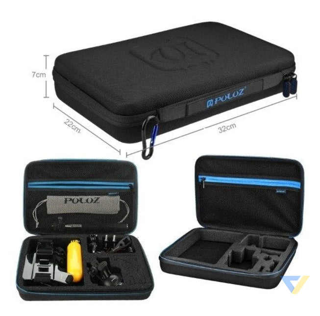 Puluz set of 20 accessories for sports cameras (including Osmo Action 5 Pro) PKT11 Sets