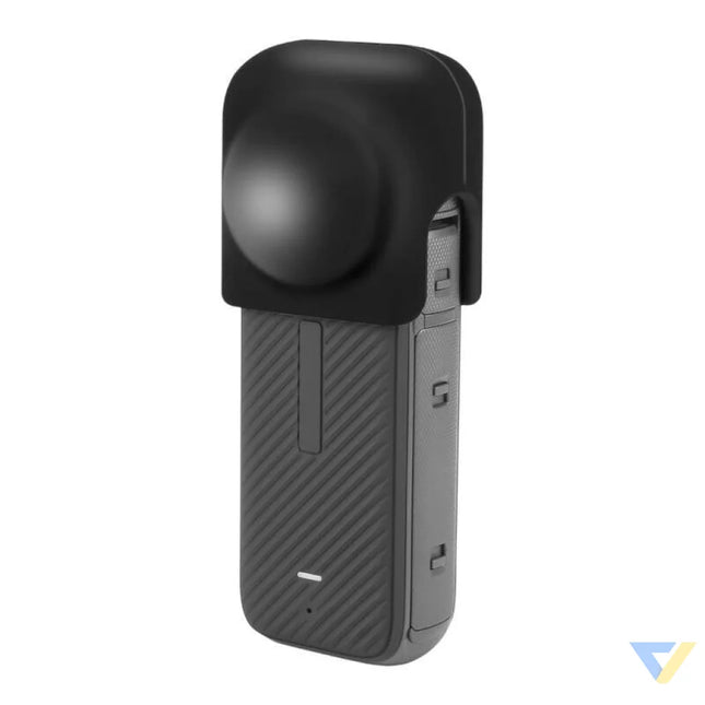 PULUZ silicone lens cover for Insta360 X4 / X5 (black) For sports cameras
