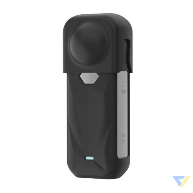PULUZ silicone protective case with lens cover for Insta360 X5 (black) For sports cameras