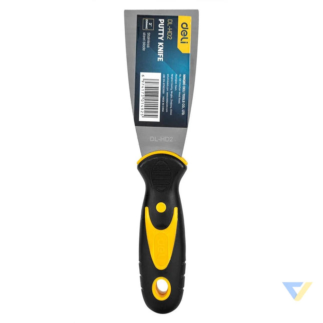 Putty Trowel 2’’ Deli Tools EDL HD2 (yellow) Construction tools