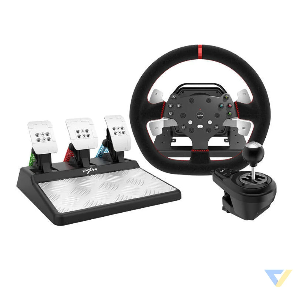 PXN V10 V2 gaming steering wheel (PC / PS4 / XBOX ONE / SWITCH) Racing simulation