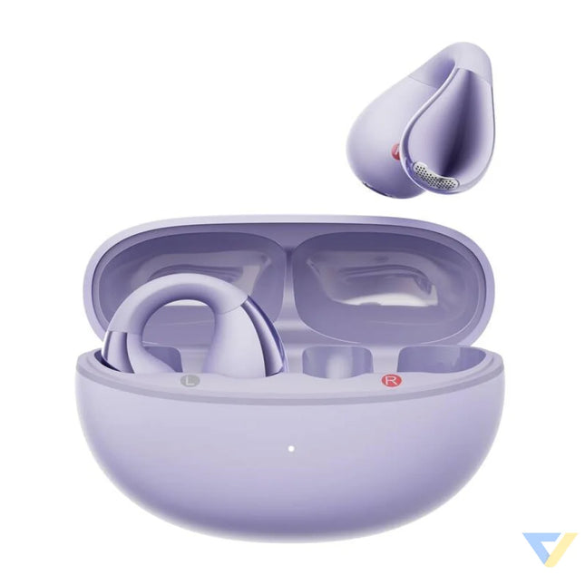 QCY Crossky Clip C30 headphones (purple) TWS