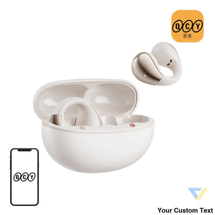 QCY Crossky Clip C30 headphones (white) Sports