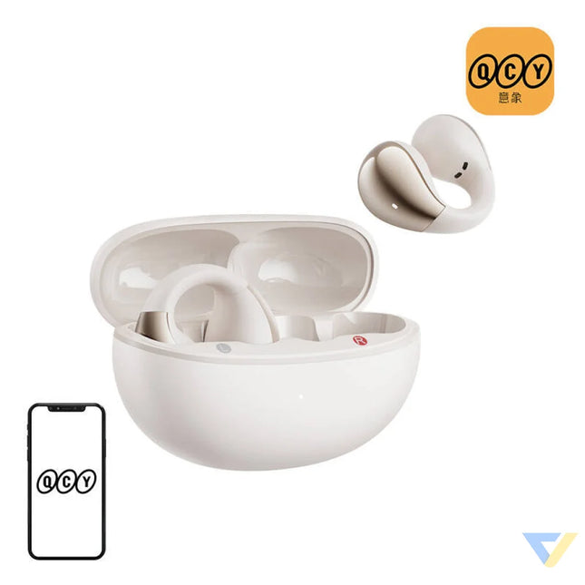 QCY Crossky Clip C30 headphones (white) Sports