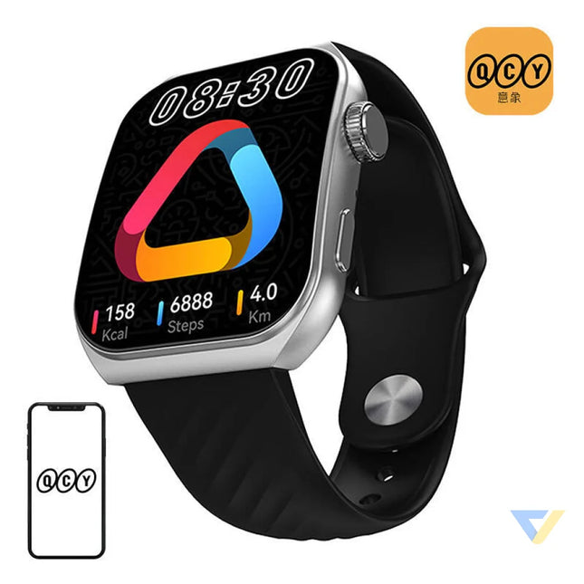 QCY GS2 S5 smartwatch (black) Smartwatches