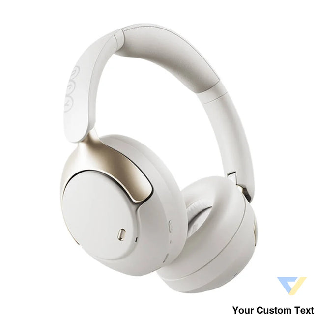 QCY H3 Pro Headphones (White) Over ear