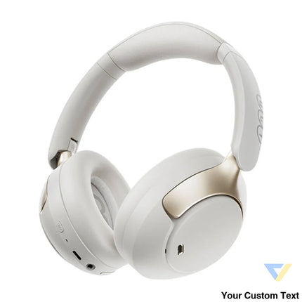 QCY H3 Pro Headphones (White) Over ear