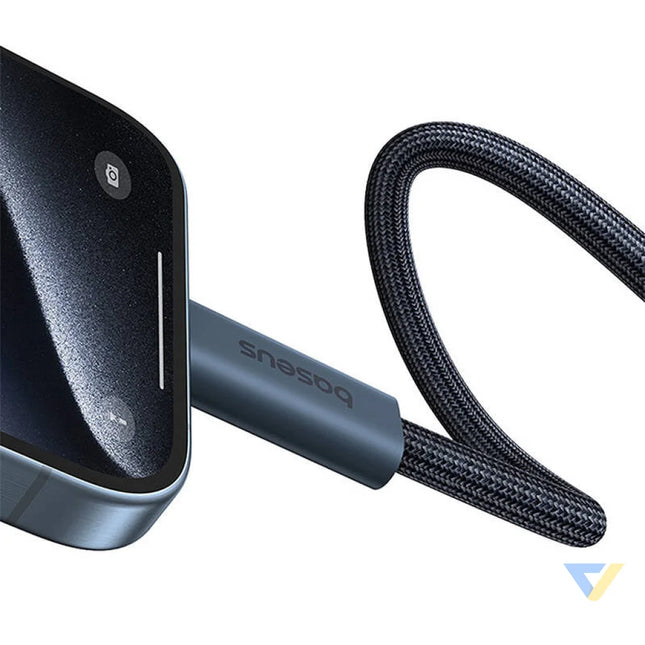 Quick Charge USB C Baseus Flash 240W 1m (black) USB C to USB C