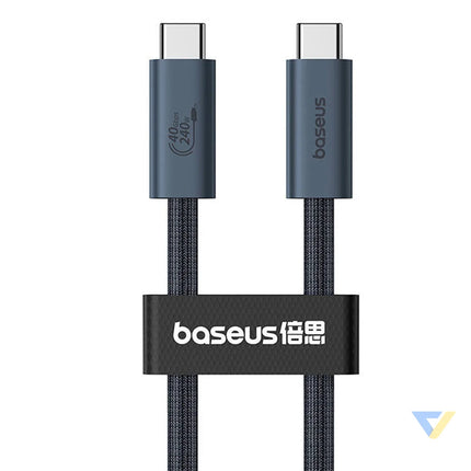 Quick Charge USB C Baseus Flash 240W 1m (black) USB C to USB C