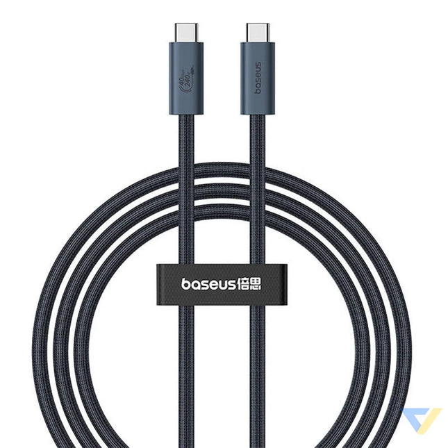 Quick Charge USB C Baseus Flash 240W 1m (black) USB C to USB C