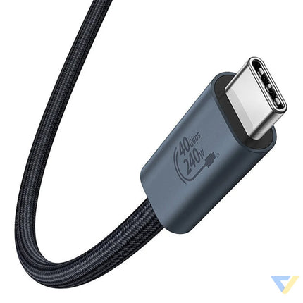 Quick Charge USB C Baseus Flash 240W 1m (black) USB C to USB C