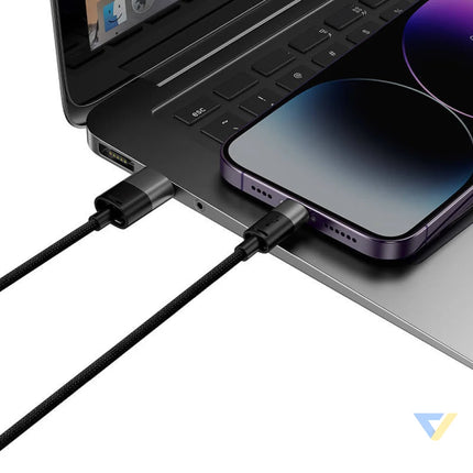 Quick Charge USB to M + L + C Baseus StarSpeed 3.5A 0,6m (Black) Combo Cables