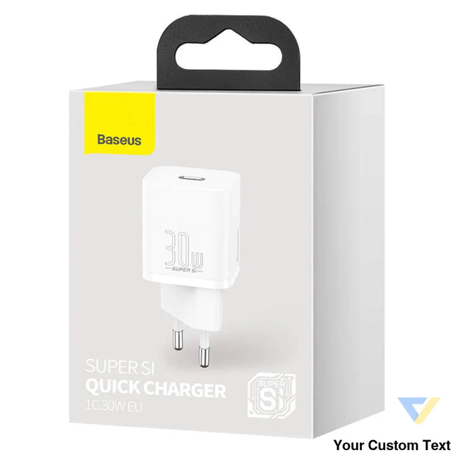 Quick Charger Baseus Super Si 1C 30W (white) mains chargers