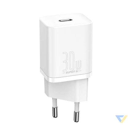 Quick Charger Baseus Super Si 1C 30W (white) mains chargers
