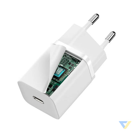 Quick Charger Baseus Super Si 1C 30W (white) mains chargers
