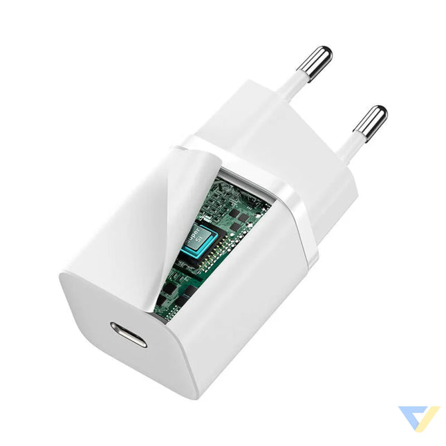 Quick Charger Baseus Super Si 1C 30W (white) mains chargers