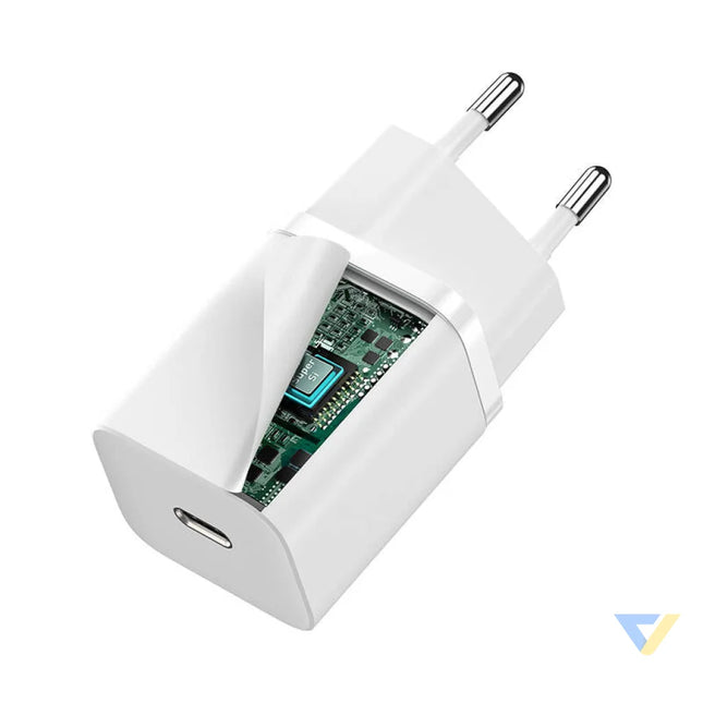 Quick Charger Baseus Super Si 1C 30W (white) mains chargers