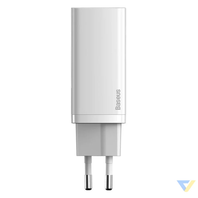 Quick Travel Charger Baseus GaN2 Lite USB + C 65W EU (white) mains chargers