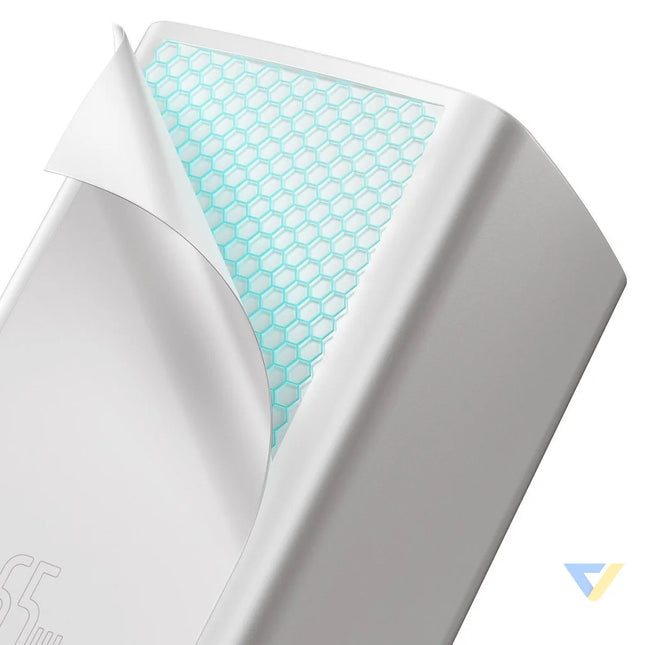 Quick Travel Charger Baseus GaN2 Lite USB + C 65W EU (white) mains chargers