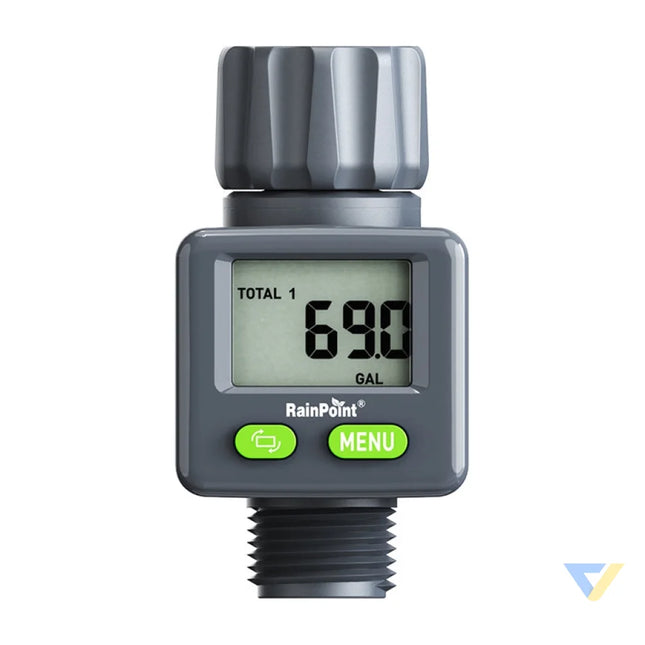 RainPoint digital water flow meter Irrigation systems