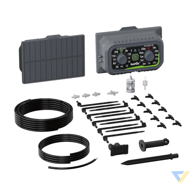 RainPoint solar drip irrigation kit Irrigation systems