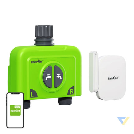 RainPoint WiFi 2 zone irrigation controller with gateway Irrigation systems