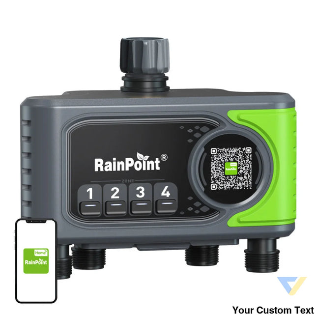 RainPoint WiFi 4 zone irrigation controller with gateway Irrigation systems