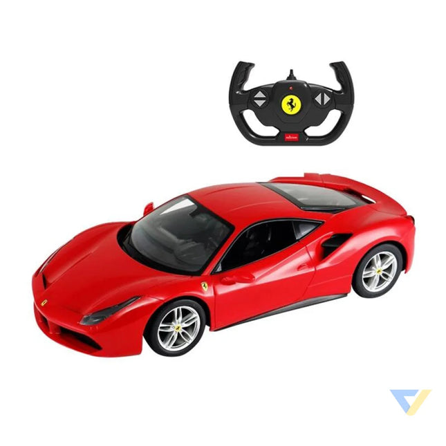 RASTAR 1:14 RC remote control car Ferrari 488 GTB (red) Remote controlled cars