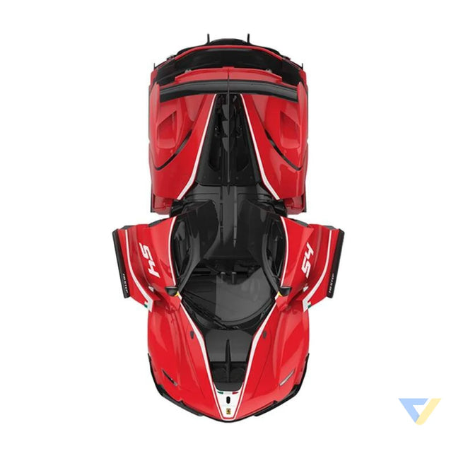 RASTAR Ferrari 1:18 FXXK remote controlled RC car for self assembly (red) Remote controlled cars