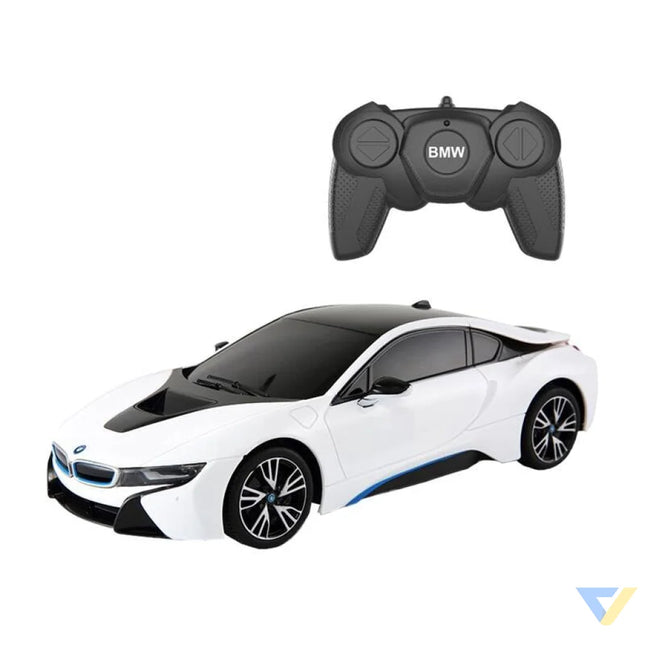 RASTAR R/C 1:18 BMW i8 remote control car (white) Remote controlled cars