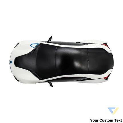 RASTAR R/C 1:24 BMW i8 remote controlled car UV sensitive (white and yellow) Remote controlled cars