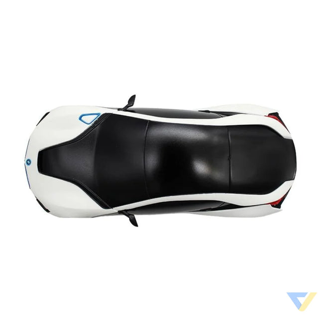 RASTAR R/C 1:24 BMW i8 remote controlled car UV sensitive (white and yellow) Remote controlled cars