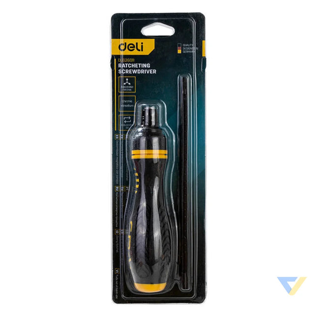 Ratchet screwdriver Deli Tools EDL626011 6/PH2x180mm Screwdrivers