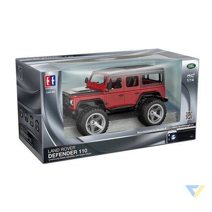RC remote control car 1:14 Double Eagle (red) Land Rover Defender E362 003 Remote controlled cars