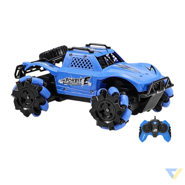 RC remote control car 1:18 Double Eagle (blue) Buggy (multi directional) E346 003 Remote controlled cars