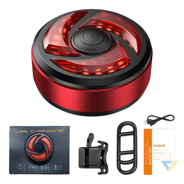 Rear bike light Superfire BTL02 – USB 330mAh 3 modes Lamps
