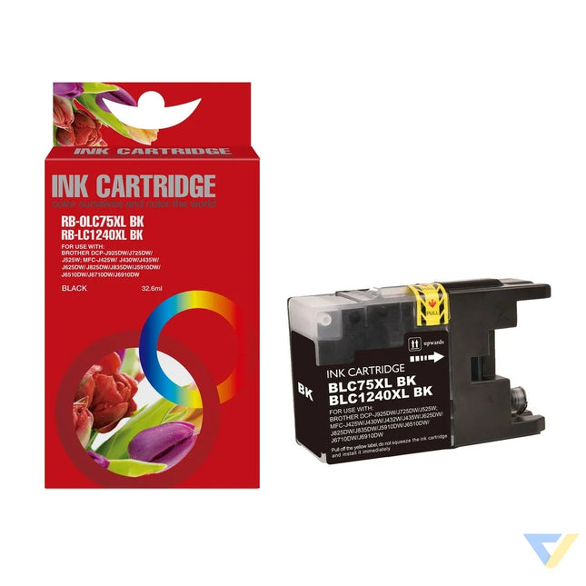 Red Box Compatible Brother LC1240BK Ink B-0