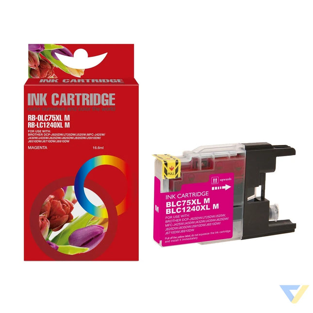 Red Box Compatible Brother LC1240M Ink M-0