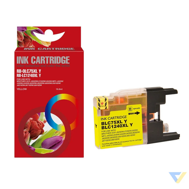 Red Box Compatible Brother LC1240Y Ink Y-0