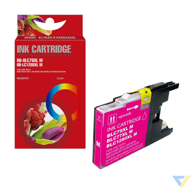 Red Box Compatible Brother LC1280M Ink M-0