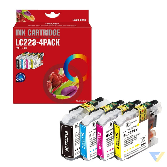 Red Box Compatible Brother LC223BK/C/M/Y Ink BK/C/M/Y-0