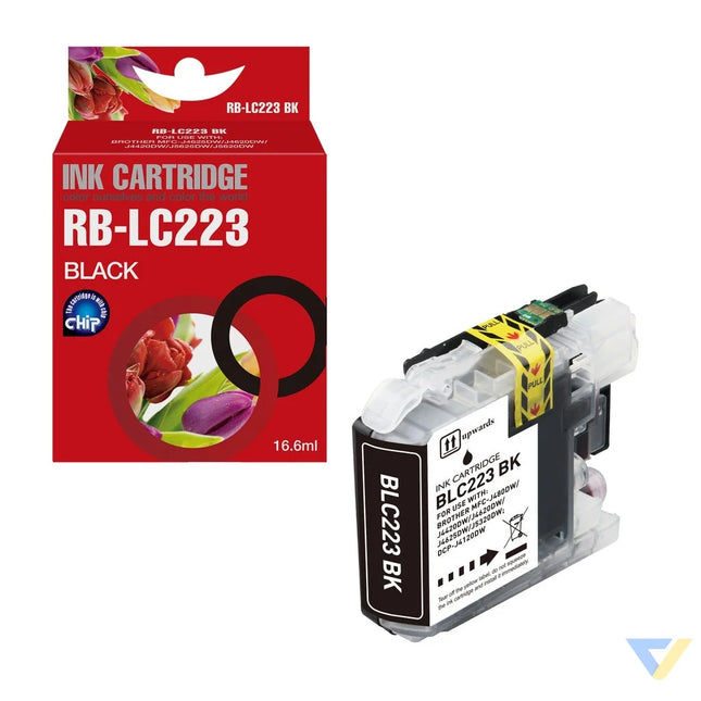 Red Box Compatible Brother LC223BK Ink B-0