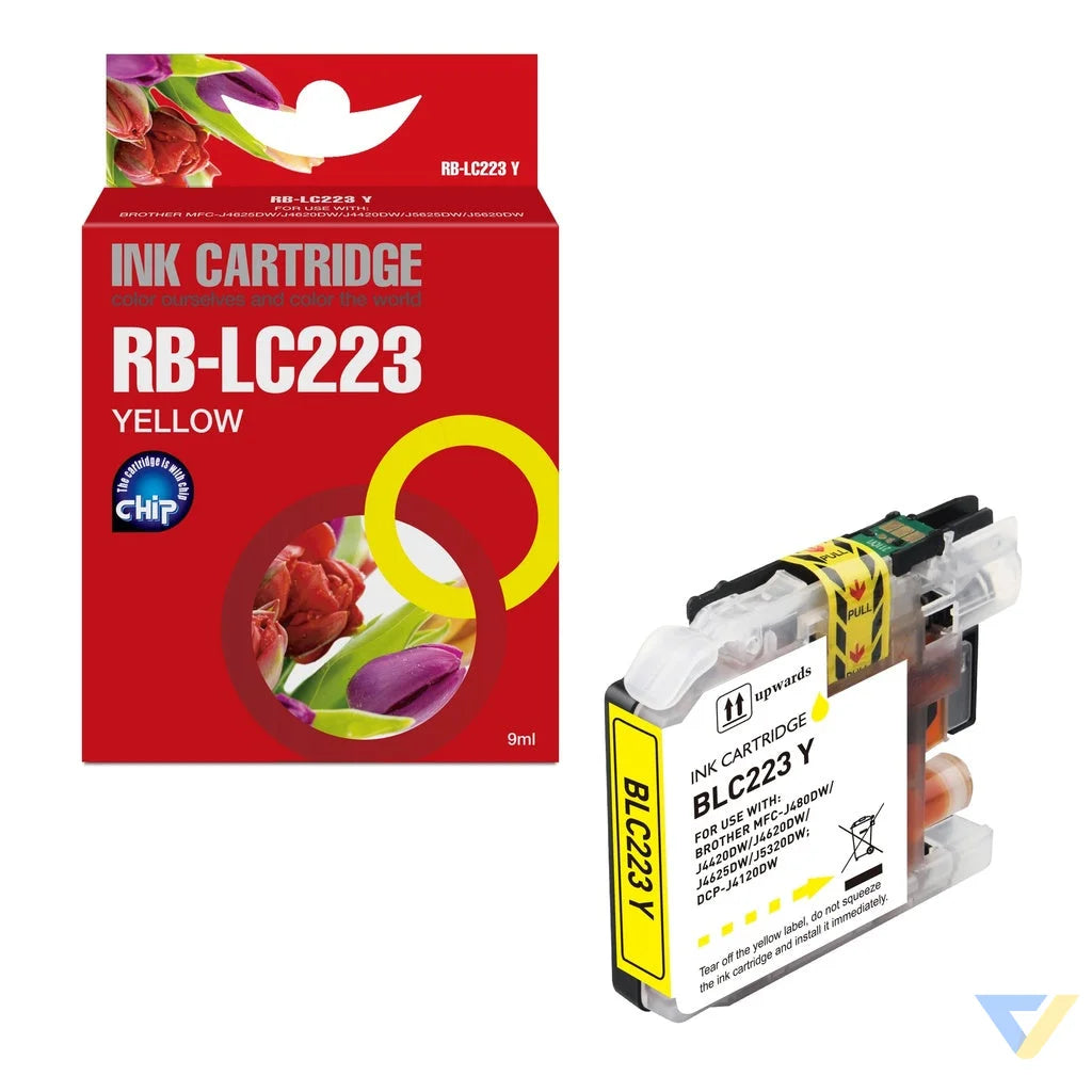 Red Box Compatible Brother LC223Y Ink Y-0
