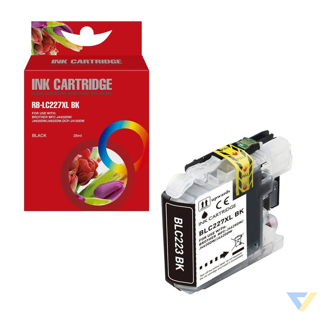Red Box Compatible Brother LC227XLBK Ink B-0