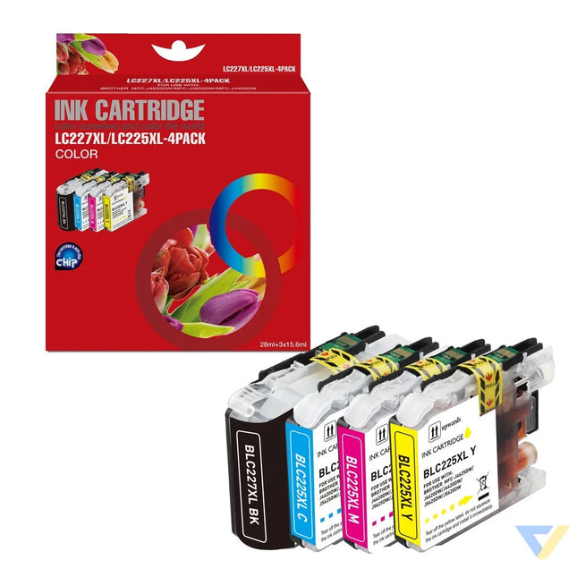 Red Box Compatible Brother LC229ZK BK/XLC/XLM/XLY Ink BK/C/M/Y-0