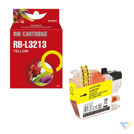 Red Box Compatible Brother LC3213Y Ink Y-0