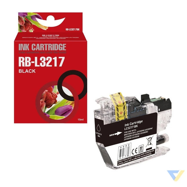 Red Box Compatible Brother LC3217BK Ink B-0