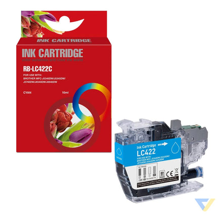Red Box Compatible Brother LC422C Ink C-0