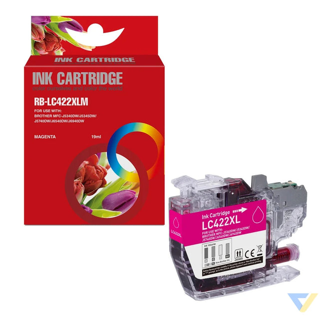 Red Box Compatible Brother LC422XLM Ink M-0